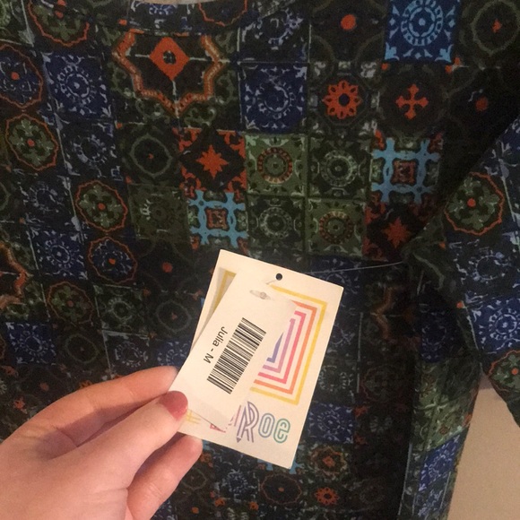 LuLaRoe Julia dress - Picture 2 of 2